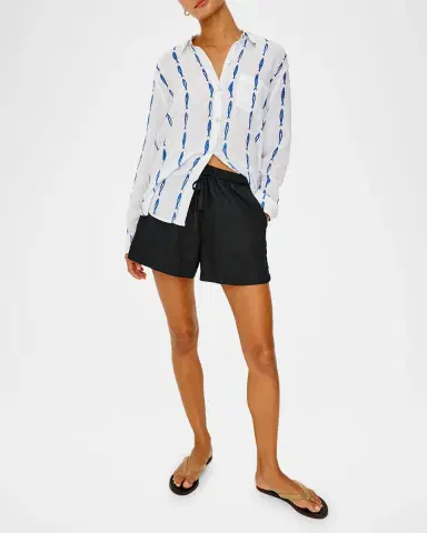 RAILS Charli Printed Linen Shirt | Thumbnail 2 RAILS Charli Printed Linen Shirt | Thumbnail 2
