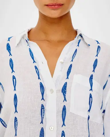 RAILS Charli Printed Linen Shirt | Thumbnail 7 RAILS Charli Printed Linen Shirt | Thumbnail 7