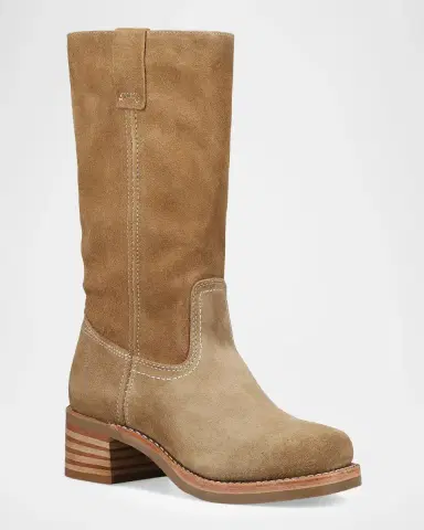 Frye Campus 12R Suede Mid-Calf Boots | Thumbnail 2 Frye Campus 12R Suede Mid-Calf Boots | Thumbnail 2
