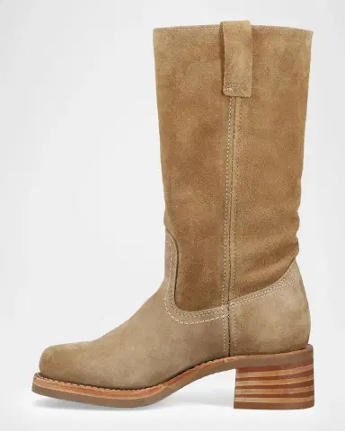 Frye Campus 12R Suede Mid-Calf Boots | Thumbnail 3 Frye Campus 12R Suede Mid-Calf Boots | Thumbnail 3