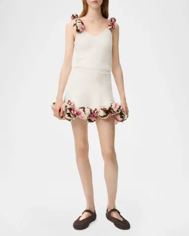 Loewe x Paula 's Ibiza Pom-Pom Knit Crop Top | Thumbnail 2 Loewe x Paula 's Ibiza Pom-Pom Knit Crop Top | Thumbnail 2