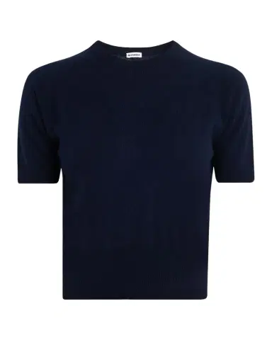 Jil Sander Wool-Cashmere Knit Short-Sleeve T-Shirt | Thumbnail 1 Jil Sander Wool-Cashmere Knit Short-Sleeve T-Shirt | Thumbnail 1