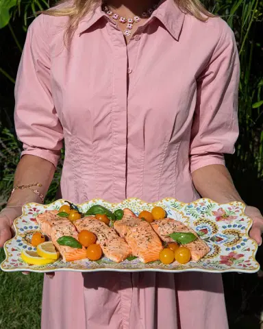 Juliska Sofia 16" Rectangular Serving Platter | Thumbnail 5 Juliska Sofia 16" Rectangular Serving Platter | Thumbnail 5