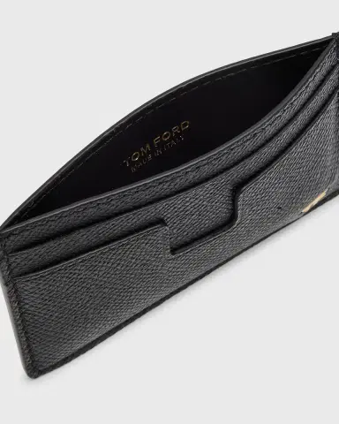 Tom Ford Men's T-Line Leather Card Holder | Thumbnail 3 Tom Ford Men's T-Line Leather Card Holder | Thumbnail 3