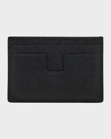 Tom Ford Men's T-Line Leather Card Holder | Thumbnail 4 Tom Ford Men's T-Line Leather Card Holder | Thumbnail 4