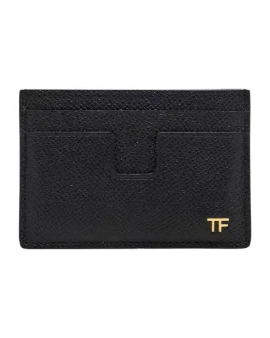 Tom Ford Men's T-Line Leather Card Holder | Thumbnail 1 Tom Ford Men's T-Line Leather Card Holder | Thumbnail 1