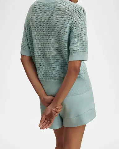 Varley Callie Open-Knit Top | Thumbnail 3 Varley Callie Open-Knit Top | Thumbnail 3