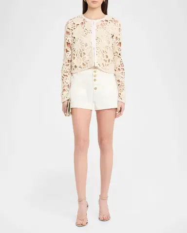 Ramy Brook Adelynn Openwork Floral Jacket | Thumbnail 2 Ramy Brook Adelynn Openwork Floral Jacket | Thumbnail 2