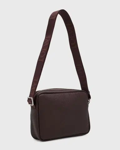 LOEWE Men's Medium Pebble Grained Calfskin Messenger Bag | Thumbnail 3 LOEWE Men's Medium Pebble Grained Calfskin Messenger Bag | Thumbnail 3