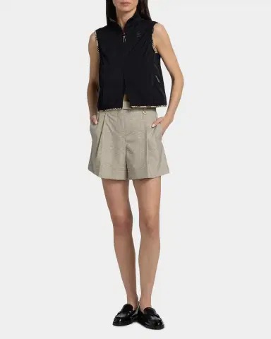 Burberry Raina Glen Plaid Wool Shorts | Thumbnail 2 Burberry Raina Glen Plaid Wool Shorts | Thumbnail 2