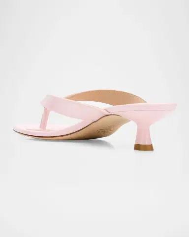 Stuart Weitzman 35mm Rio Sleek Patent Leather Thong Sandals | Thumbnail 4 Stuart Weitzman 35mm Rio Sleek Patent Leather Thong Sandals | Thumbnail 4