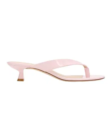Stuart Weitzman 35mm Rio Sleek Patent Leather Thong Sandals | Thumbnail 1 Stuart Weitzman 35mm Rio Sleek Patent Leather Thong Sandals | Thumbnail 1