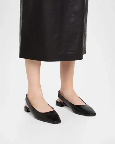 Stuart Weitzman Stassi Leather Slingback Flats | Thumbnail 2 Stuart Weitzman Stassi Leather Slingback Flats | Thumbnail 2