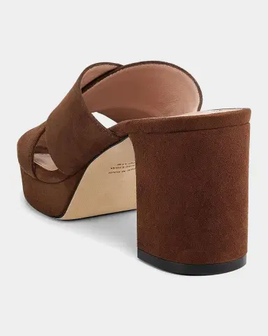 Stuart Weitzman 80mm Dayna Suede Platform Sandals | Thumbnail 2 Stuart Weitzman 80mm Dayna Suede Platform Sandals | Thumbnail 2