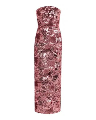 HELSI Leslie Strapless Sequin Column Gown | Thumbnail 1 HELSI Leslie Strapless Sequin Column Gown | Thumbnail 1