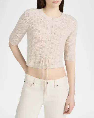 Frame The Clover Cardigan | Thumbnail 4 Frame The Clover Cardigan | Thumbnail 4