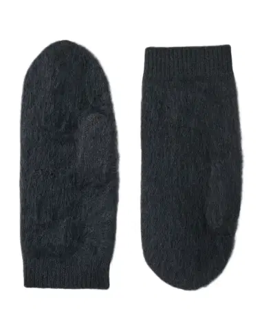 Lisa Yang Brushed Cashmere Mittens | Thumbnail 1 Lisa Yang Brushed Cashmere Mittens | Thumbnail 1