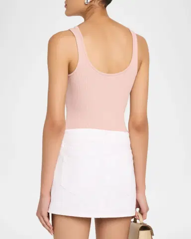 L'Agence Nica Scoop-Neck Tank Bodysuit | Thumbnail 2 L'Agence Nica Scoop-Neck Tank Bodysuit | Thumbnail 2