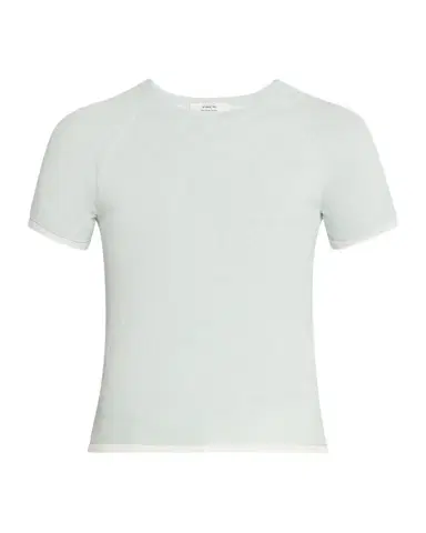 Vince Short-Sleeve Double-Layer Tee | Thumbnail 1 Vince Short-Sleeve Double-Layer Tee | Thumbnail 1