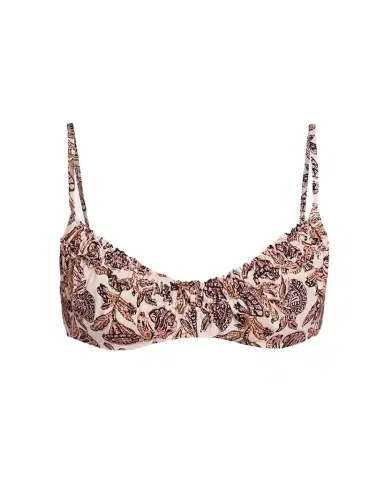 Ulla Johnson Jaya Ruched Bikini Top | Thumbnail 1 Ulla Johnson Jaya Ruched Bikini Top | Thumbnail 1