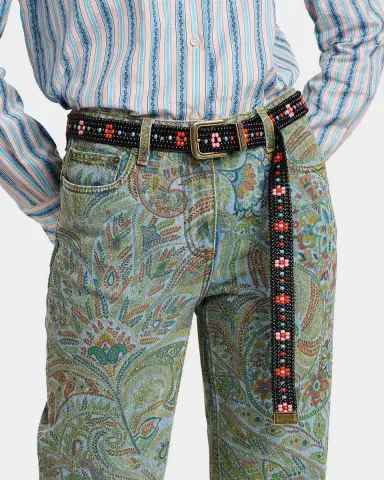 Etro Floral Beaded Belt | Thumbnail 2 Etro Floral Beaded Belt | Thumbnail 2