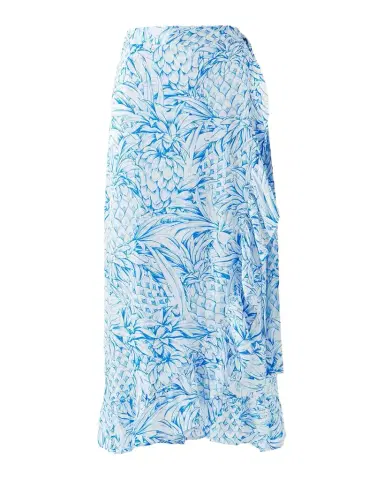 Melissa Odabash Danni Pineapple Wrap Skirt | Thumbnail 1 Melissa Odabash Danni Pineapple Wrap Skirt | Thumbnail 1