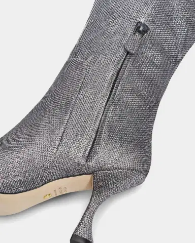 Stuart Weitzman 85mm XCurve Metallic Knee-High Boots | Thumbnail 3 Stuart Weitzman 85mm XCurve Metallic Knee-High Boots | Thumbnail 3