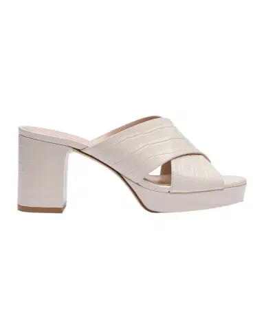 Stuart Weitzman 80mm Dayna Croc-Embossed Leather Platform Sandals | Thumbnail 1 Stuart Weitzman 80mm Dayna Croc-Embossed Leather Platform Sandals | Thumbnail 1