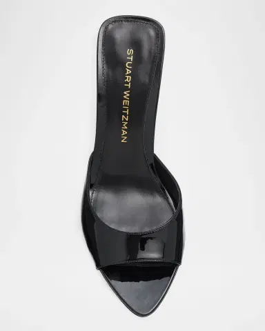 Stuart Weitzman 8mm Lexington Patent Leather Mules | Thumbnail 6 Stuart Weitzman 8mm Lexington Patent Leather Mules | Thumbnail 6