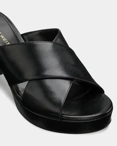 Stuart Weitzman 80mm Dayna Leather Platform Sandals | Thumbnail 3 Stuart Weitzman 80mm Dayna Leather Platform Sandals | Thumbnail 3