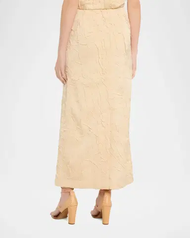 Ulla Johnson Inez Satin Pencil Skirt | Thumbnail 3 Ulla Johnson Inez Satin Pencil Skirt | Thumbnail 3