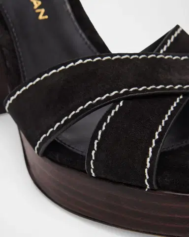 Stuart Weitzman 95mm Park Suede Platform Sandals | Thumbnail 5 Stuart Weitzman 95mm Park Suede Platform Sandals | Thumbnail 5