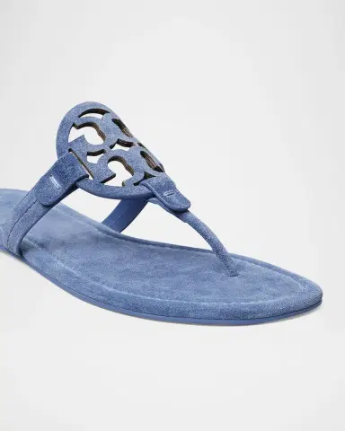 Tory Burch Miller Suede Thong Sandals | Thumbnail 3 Tory Burch Miller Suede Thong Sandals | Thumbnail 3