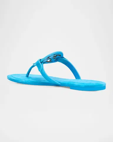 Tory Burch Miller Suede Thong Sandals | Thumbnail 4 Tory Burch Miller Suede Thong Sandals | Thumbnail 4