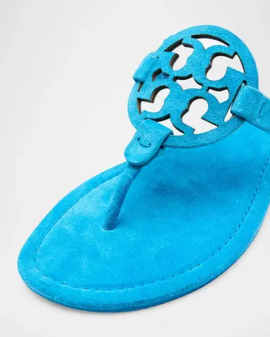 Tory Burch Miller Suede Thong Sandals | Thumbnail 5 Tory Burch Miller Suede Thong Sandals | Thumbnail 5