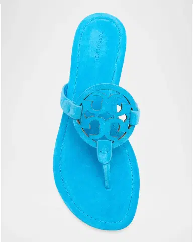 Tory Burch Miller Suede Thong Sandals | Thumbnail 6 Tory Burch Miller Suede Thong Sandals | Thumbnail 6