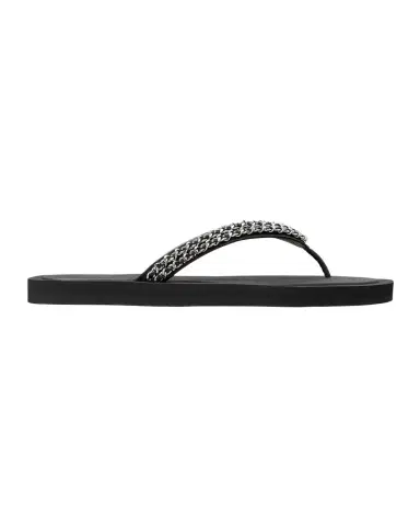 Tory Burch Kira Chain Leather Thong Sandals | Thumbnail 1 Tory Burch Kira Chain Leather Thong Sandals | Thumbnail 1