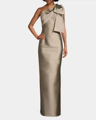SACHIN BABI Bonnie Satin One-Shoulder Gown | Thumbnail 2 SACHIN BABI Bonnie Satin One-Shoulder Gown | Thumbnail 2