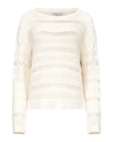 TWP Wide-Neck Open Stitch Sweater | Thumbnail 1 TWP Wide-Neck Open Stitch Sweater | Thumbnail 1