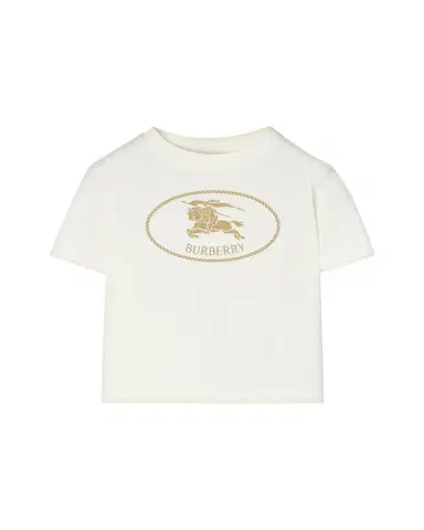 Burberry Boy's Knight Stamp Cotton T-Shirt | Thumbnail 1 Burberry Boy's Knight Stamp Cotton T-Shirt | Thumbnail 1