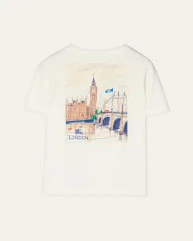 Burberry Boy's London Bear Cotton T-Shirt | Thumbnail 2 Burberry Boy's London Bear Cotton T-Shirt | Thumbnail 2