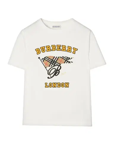 Burberry Boy's Flag Cotton T-Shirt | Thumbnail 1 Burberry Boy's Flag Cotton T-Shirt | Thumbnail 1