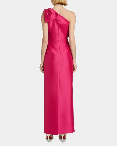 SACHIN BABI Bonnie Satin One-Shoulder Gown | Thumbnail 3 SACHIN BABI Bonnie Satin One-Shoulder Gown | Thumbnail 3
