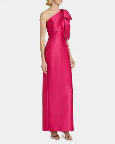 SACHIN BABI Bonnie Satin One-Shoulder Gown | Thumbnail 7 SACHIN BABI Bonnie Satin One-Shoulder Gown | Thumbnail 7