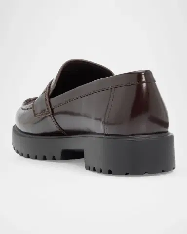 Tory Burch Classic Leather Lug-Sole Loafers | Thumbnail 4 Tory Burch Classic Leather Lug-Sole Loafers | Thumbnail 4