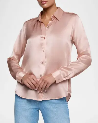L'AGENCE Tyler Long-Sleeve Blouse | Thumbnail 3 L'AGENCE Tyler Long-Sleeve Blouse | Thumbnail 3