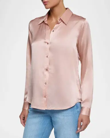 L'AGENCE Tyler Long-Sleeve Blouse | Thumbnail 5 L'AGENCE Tyler Long-Sleeve Blouse | Thumbnail 5