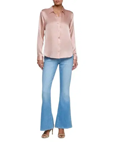 L'AGENCE Tyler Long-Sleeve Blouse | Thumbnail 1 L'AGENCE Tyler Long-Sleeve Blouse | Thumbnail 1