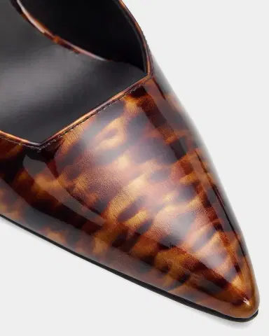 Stuart Weitzman 85mm Vinnie Tortoise-Printed Leather Pumps | Thumbnail 3 Stuart Weitzman 85mm Vinnie Tortoise-Printed Leather Pumps | Thumbnail 3