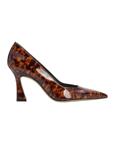 Stuart Weitzman 85mm Vinnie Tortoise-Printed Leather Pumps | Thumbnail 1 Stuart Weitzman 85mm Vinnie Tortoise-Printed Leather Pumps | Thumbnail 1